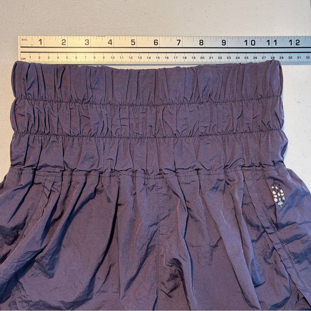 Free People Movement "The Way Home" Purple Athletic Shorts - Picture 5 of 6